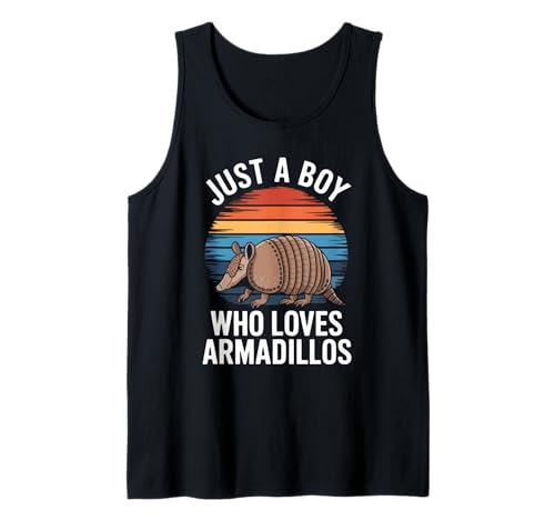 Herren Nur EIN Junge, der Gürteltiere liebt, Tierfan, Gürteltier für Kinder Tank Top Herren Nur EIN Junge, der Gürteltiere liebt, Tierfan, Gürteltier für Kinder Tank Top von Funny Armadillo Lover Clothing