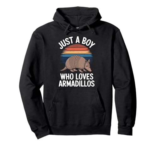 Just A Boy Who Loves Armadillos Wildlife Fan Kinder Armadillo Pullover Hoodie Just A Boy Who Loves Armadillos Wildlife Fan Kinder Armadillo Pullover Hoodie von Funny Armadillo Lover Clothing