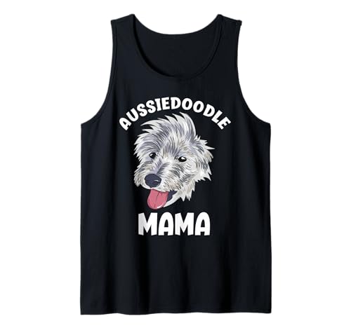 Lustiger Hundeliebhaber Aussiedoodle Mama Tank Top Lustiger Hundeliebhaber Aussiedoodle Mama Tank Top von Funny Aussiedoodle Lover Apparel