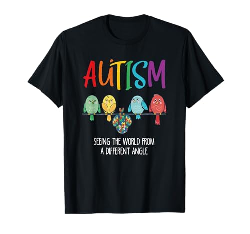 Autismus-Bewusstsein niedliche Eule Farbpuzzles Autismus T-Shirt Kinder T-Shirt Autismus-Bewusstsein niedliche Eule Farbpuzzles Autismus T-Shirt Kinder T-Shirt von Funny Autism owl awesome vintage autism kids
