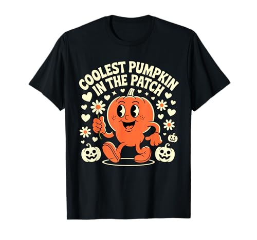 Lustiger Coolest Pumpkin In The Patch Cute Fall Halloween Boo T-Shirt Lustiger Coolest Pumpkin In The Patch Cute Fall Halloween Boo T-Shirt von Funny Autumn Pumpkin Halloween Family Appare