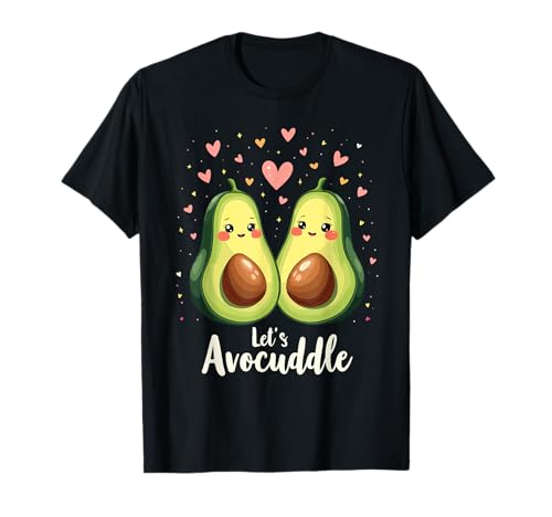 Let's Avocuddle Avocado Lover Food Wortspiel mit Aufdruck für Herren, Damen und Kinder T-Shirt Let's Avocuddle Avocado Lover Food Wortspiel mit Aufdruck für Herren, Damen und Kinder T-Shirt von Funny Avocado Lover Gifts