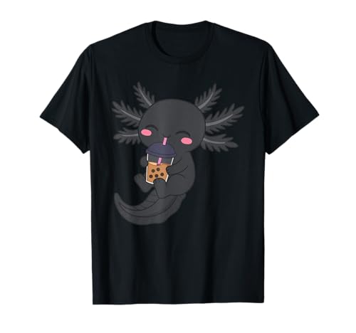 Axolotl Bubble Boba Tea Anime Süßes Kawaii für Jungen, Mädchen und Teenager T-Shirt Axolotl Bubble Boba Tea Anime Süßes Kawaii für Jungen, Mädchen und Teenager T-Shirt von Funny Axolotl Bubble Boba Tea Gifts Kids