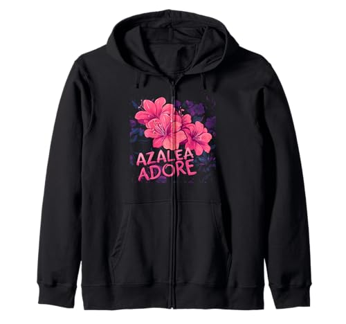 Hübsches Azaleen-Blumen-Outfit für Erwachsene und Kinder Kapuzenjacke Hübsches Azaleen-Blumen-Outfit für Erwachsene und Kinder Kapuzenjacke von Funny Azalea Flower