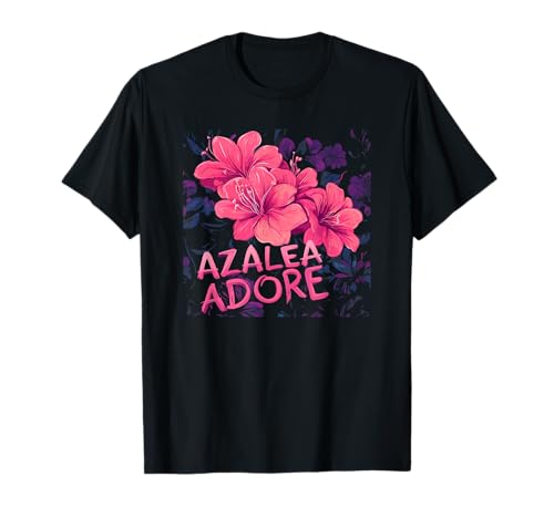 Lebendiges Azaleen-Blumen-Outfit für Erwachsene und Kinder T-Shirt Lebendiges Azaleen-Blumen-Outfit für Erwachsene und Kinder T-Shirt von Funny Azalea Flower