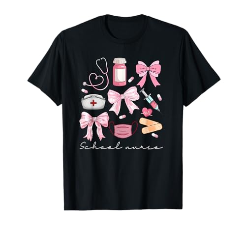 Pastell Schule Krankenschwester Wertschätzungstag Kokette Frauen T-Shirt Pastell Schule Krankenschwester Wertschätzungstag Kokette Frauen T-Shirt von Funny Back To School Nurse Outfit