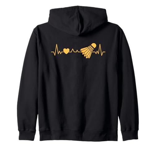 Federball Badminton Herzschlag mit Liebe für Männer Frauen Kinder Kapuzenjacke Federball Badminton Herzschlag mit Liebe für Männer Frauen Kinder Kapuzenjacke von Funny Badminton Shuttlecock Accessories Men Women