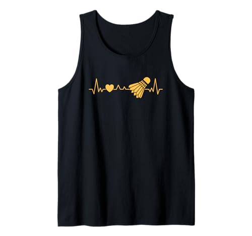 Federball Badminton Herzschlag mit Liebe für Männer Frauen Kinder Tank Top Federball Badminton Herzschlag mit Liebe für Männer Frauen Kinder Tank Top von Funny Badminton Shuttlecock Accessories Men Women