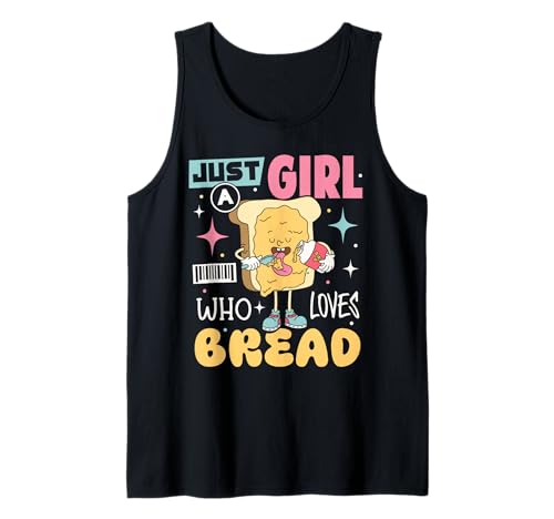 Just A Girl Who Loves Bread Sandwich Lustige Brotbackgeschenke Tank Top Just A Girl Who Loves Bread Sandwich Lustige Brotbackgeschenke Tank Top von Funny Baker Baking Bread Maker Bread Lover gifts