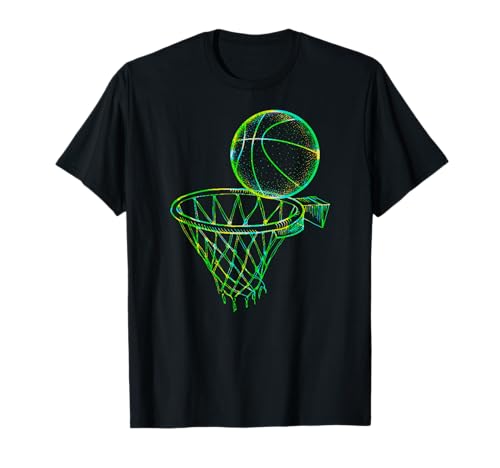 Basketball für Männer und Jungen Basketballspieler Sportliebhaber T-Shirt von Funny Basketball Player Tees Coach Appareal