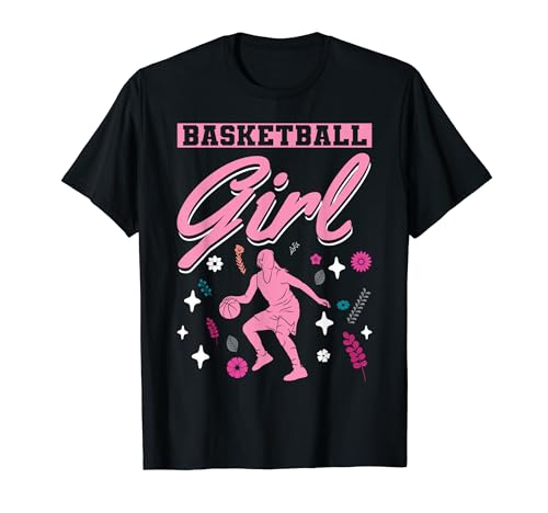 Basketball Mädchen Lustig Basketball Spieler Baller Basketball T-Shirt von Funny Basketball Shirts For Women Men Bball Gifts