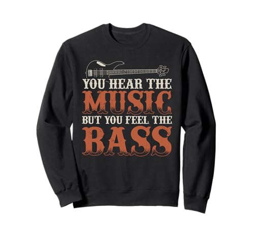Lustiger Bass-Gitarrenliebhaber mit Grafik, für Damen und Herren Sweatshirt Lustiger Bass-Gitarrenliebhaber mit Grafik, für Damen und Herren Sweatshirt von Funny Bass Guitar Lover Gift & Bass Player Outfits