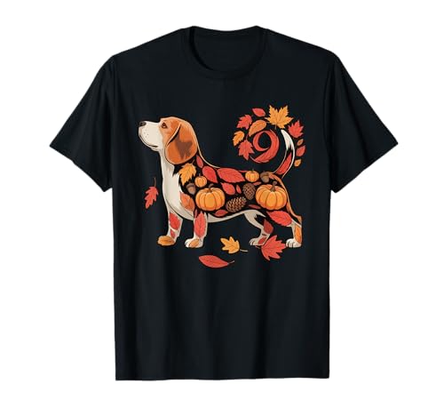 Beagle Dog Herbst Kürbis Herbst Damen Herren Kinder Thanksgiving T-Shirt Beagle Dog Herbst Kürbis Herbst Damen Herren Kinder Thanksgiving T-Shirt von Funny Beagle Dog For Women Men Thanksgiving