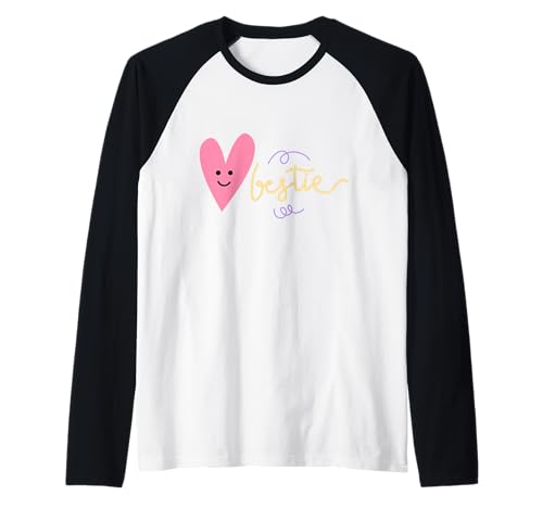 Lustiges Bestie Unisex-Design für Männer und Frauen T-Shirt Raglan von Funny Bestie Unisex Design For Men Women Tee