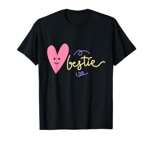Lustiges Bestie Unisex-Design für Männer und Frauen T-Shirt T-Shirt von Funny Bestie Unisex Design For Men Women Tee