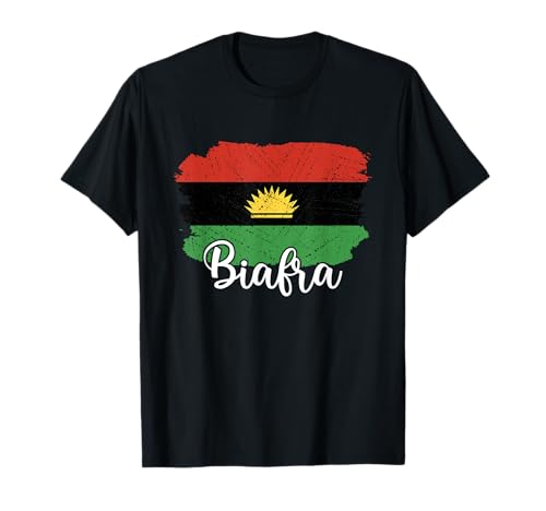 Biafra Flagge Herren Damen Kinder Biafra Country T-Shirt Biafra Flagge Herren Damen Kinder Biafra Country T-Shirt von Funny Biafra Flag
