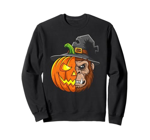 Bigfoot Pumpkin Jack O Laterne Halloween Kinder Herren Damen Sweatshirt Bigfoot Pumpkin Jack O Laterne Halloween Kinder Herren Damen Sweatshirt von Funny Bigfoot Lovers Halloween Pumpkin Outfits