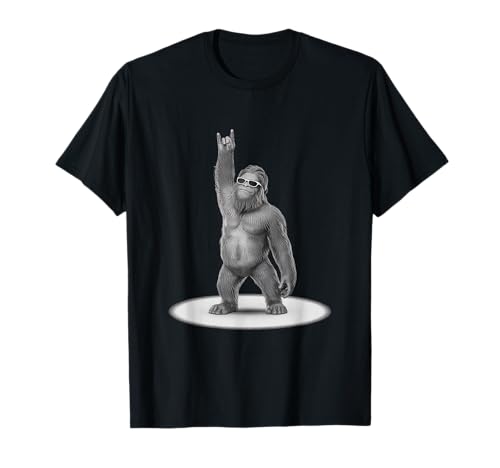 Retro Bigfoot Rock Musik Herren Kinder Frauen Lustig Bigfoot T-Shirt Retro Bigfoot Rock Musik Herren Kinder Frauen Lustig Bigfoot T-Shirt von Funny Bigfoot Rock Music Men Kids Women