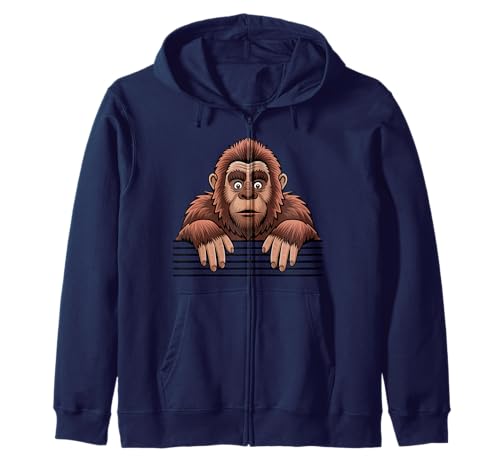 Lustiger Bigfoot Cute Peeking Sasquatch für Herren, Damen und Kinder Kapuzenjacke Lustiger Bigfoot Cute Peeking Sasquatch für Herren, Damen und Kinder Kapuzenjacke von Funny Bigfoot Sasquatch for Men Women and Kids