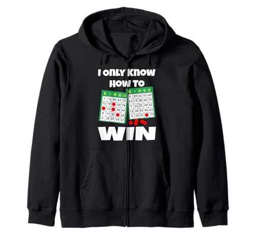 Ich weiß nur, wie Man Funny Bingo Champ Player Card Winner gewinnt Kapuzenjacke Ich weiß nur, wie Man Funny Bingo Champ Player Card Winner gewinnt Kapuzenjacke von Funny Bingo Player Gifts