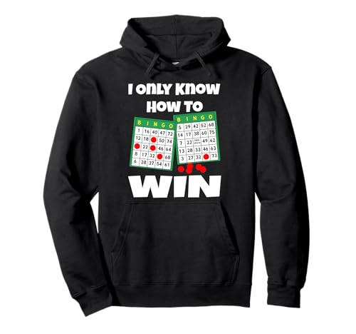 Ich weiß nur, wie Man Funny Bingo Champ Player Card Winner gewinnt Pullover Hoodie Ich weiß nur, wie Man Funny Bingo Champ Player Card Winner gewinnt Pullover Hoodie von Funny Bingo Player Gifts