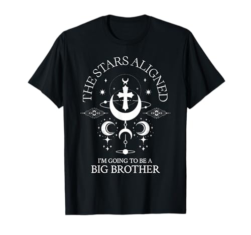 I'm Going to Be a Big Brother Celestial Baby Ankündigung T-Shirt I'm Going to Be a Big Brother Celestial Baby Ankündigung T-Shirt von Funny Birth Announcement Celestial Baby Reveal