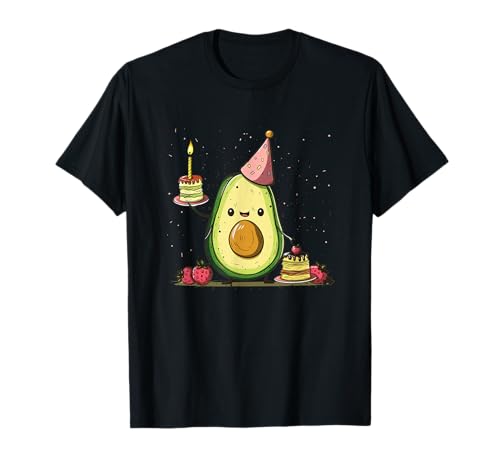 Party Avocado Kostüm für Jungen und Mädchen T-Shirt Party Avocado Kostüm für Jungen und Mädchen T-Shirt von Funny Birthday Avocado Outfit