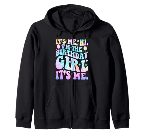 It's Me Hi I'm The Birthday Girl Its Me Funny Birthday Kapuzenjacke It's Me Hi I'm The Birthday Girl Its Me Funny Birthday Kapuzenjacke von Funny Birthday Party gift Idea