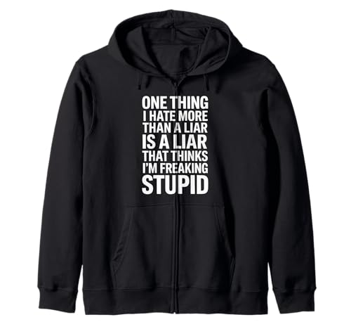Sarkastisches Sprichwort, Hasslügner, Denkt, ich Bin verdammte Frauen und Männer Kapuzenjacke Sarkastisches Sprichwort, Hasslügner, Denkt, ich Bin verdammte Frauen und Männer Kapuzenjacke von Funny Bold Quote Humor Joke Attitude Statement