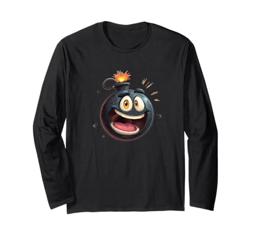 Lachende Bombe Kostüm für Jungen und Mädchen Langarmshirt Lachende Bombe Kostüm für Jungen und Mädchen Langarmshirt von Funny Bomb Outfit