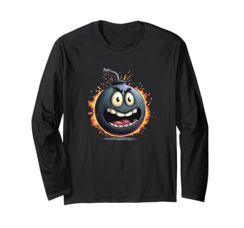 Schöne runde Bombe mit Sicherung Kostüm für Erwachsene und Kinder Langarmshirt Schöne runde Bombe mit Sicherung Kostüm für Erwachsene und Kinder Langarmshirt von Funny Bomb Outfit