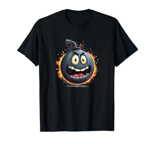Schöne runde Bombe mit Sicherung Kostüm für Erwachsene und Kinder T-Shirt von Funny Bomb Outfit