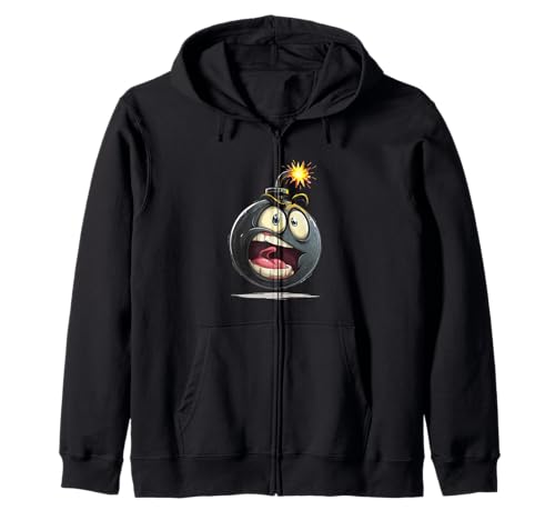 Schreiende Bombe Kostüm für Jungen und Mädchen Kapuzenjacke Schreiende Bombe Kostüm für Jungen und Mädchen Kapuzenjacke von Funny Bomb Outfit