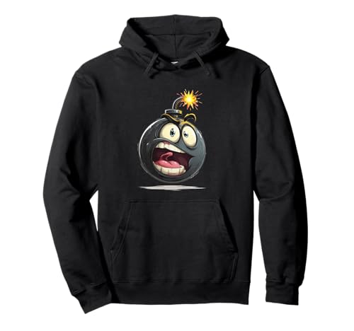 Schreiende Bombe Kostüm für Jungen und Mädchen Pullover Hoodie von Funny Bomb Outfit