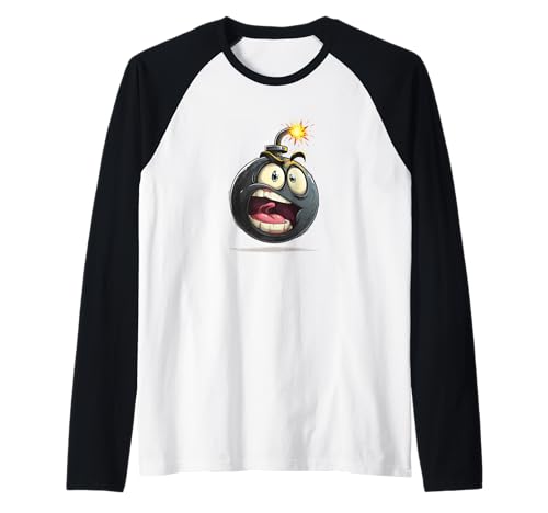 Schreiende Bombe Kostüm für Jungen und Mädchen Raglan Schreiende Bombe Kostüm für Jungen und Mädchen Raglan von Funny Bomb Outfit