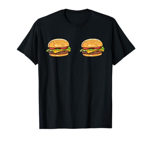 Big Boob Burger Hamburger Lustiger Burger frecher Witz Damen Herren T-Shirt Big Boob Burger Hamburger Lustiger Burger frecher Witz Damen Herren T-Shirt von Funny Boob Burger Fast Food Lover Joke Sassy Gifts