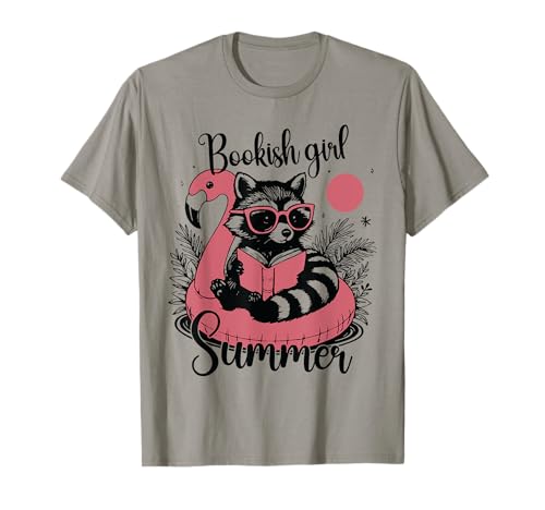 Lustiges Buch Mädchen Sommer Feral Waschbär Retro Bookish Readers T-Shirt Lustiges Buch Mädchen Sommer Feral Waschbär Retro Bookish Readers T-Shirt von Funny Book Girl Summer Feral Raccoon Retro Tee