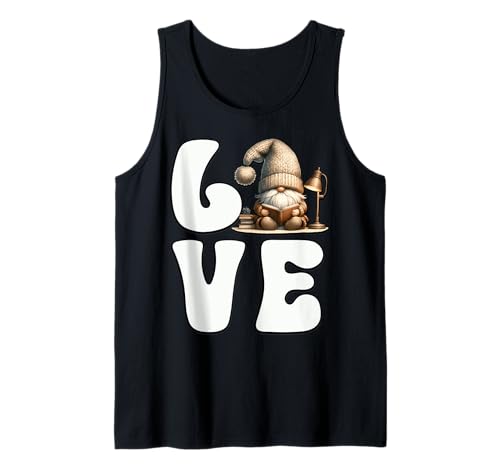 Book Lover GNOME Graphic for Women and Men Who Love Reading Tank Top Book Lover GNOME Graphic for Women and Men Who Love Reading Tank Top von Funny Book Reading Themed Gifts For Gnome Lovers