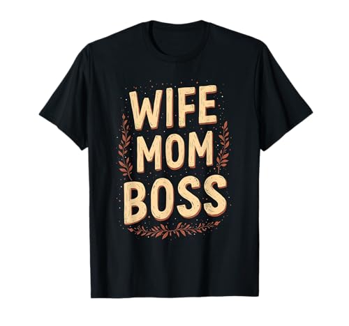 Ehefrau Mama Chef Cool Moms Club Lustige stolze Mama Chef Mama CEO T-Shirt Ehefrau Mama Chef Cool Moms Club Lustige stolze Mama Chef Mama CEO T-Shirt von Funny Boss Collection.