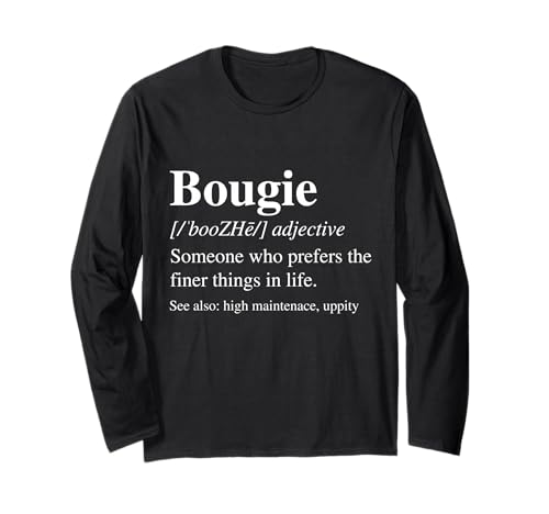 Bougie Definition Lustige Bekleidung Herren Damen Langarmshirt Bougie Definition Lustige Bekleidung Herren Damen Langarmshirt von Funny Bougie Definition Apparel