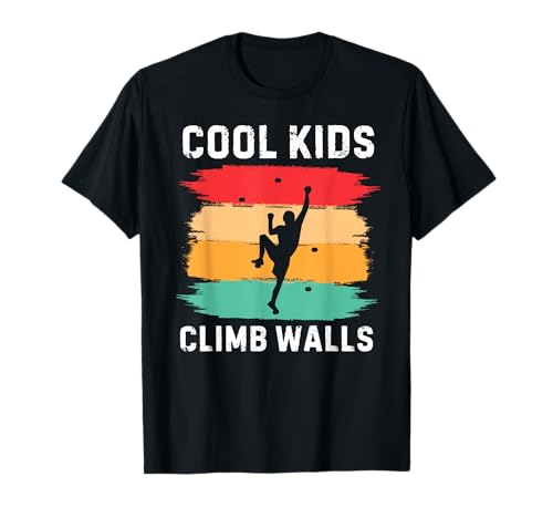 Coole Kinder Kletterwände Lustiges Klettern Bouldern T-Shirt Coole Kinder Kletterwände Lustiges Klettern Bouldern T-Shirt von Funny Bouldering Kids