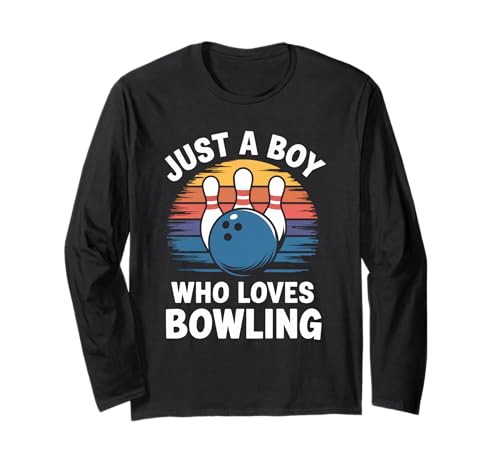 Nur EIN Junge, der Bowling liebt, Spare Master Bowling für Kinder Langarmshirt Nur EIN Junge, der Bowling liebt, Spare Master Bowling für Kinder Langarmshirt von Funny Bowling Apparel for Men Women