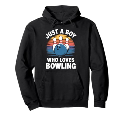Nur EIN Junge, der Bowling liebt, Spare Master Bowling für Kinder Pullover Hoodie Nur EIN Junge, der Bowling liebt, Spare Master Bowling für Kinder Pullover Hoodie von Funny Bowling Apparel for Men Women