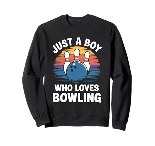 Nur EIN Junge, der Bowling liebt, Spare Master Bowling für Kinder Sweatshirt Nur EIN Junge, der Bowling liebt, Spare Master Bowling für Kinder Sweatshirt von Funny Bowling Apparel for Men Women