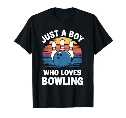 Nur EIN Junge, der Bowling liebt, Spare Master Bowling für Kinder T-Shirt Nur EIN Junge, der Bowling liebt, Spare Master Bowling für Kinder T-Shirt von Funny Bowling Apparel for Men Women