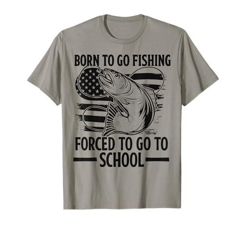 Born to Go Fishing Fish Fisherman Boy Lustiges Jugendfischen T-Shirt Born to Go Fishing Fish Fisherman Boy Lustiges Jugendfischen T-Shirt von Funny Boys Fishing Apparel For Men Boys Fisherman