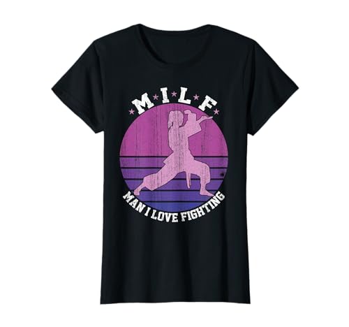 Man I Love Fighting Vintage Retro Karate Geschenk T-Shirt Man I Love Fighting Vintage Retro Karate Geschenk T-Shirt von Funny Brave Karate Fight Girls Designs & Gifts