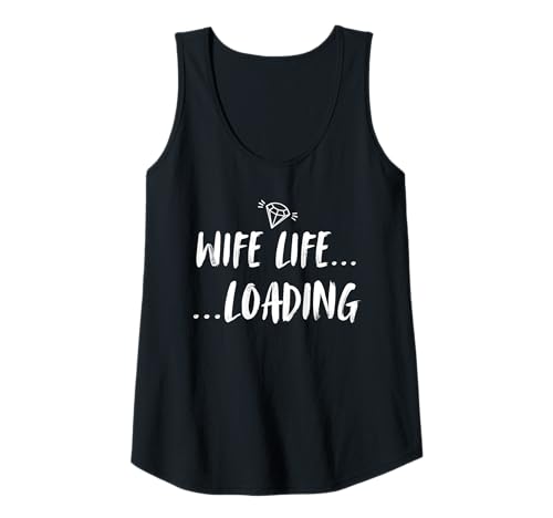 Damen Junggesellinnenabschied Ehefrau Leben Loading Cute Tank Top Damen Junggesellinnenabschied Ehefrau Leben Loading Cute Tank Top von Funny Bride