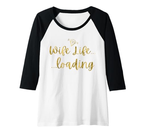 Damen Wife Life Loading Dunkelgelb Bachelorette Raglan Damen Wife Life Loading Dunkelgelb Bachelorette Raglan von Funny Bride