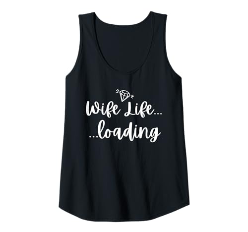 Damen Wife Life Loading Süße Bachelorette-Party Tank Top Damen Wife Life Loading Süße Bachelorette-Party Tank Top von Funny Bride